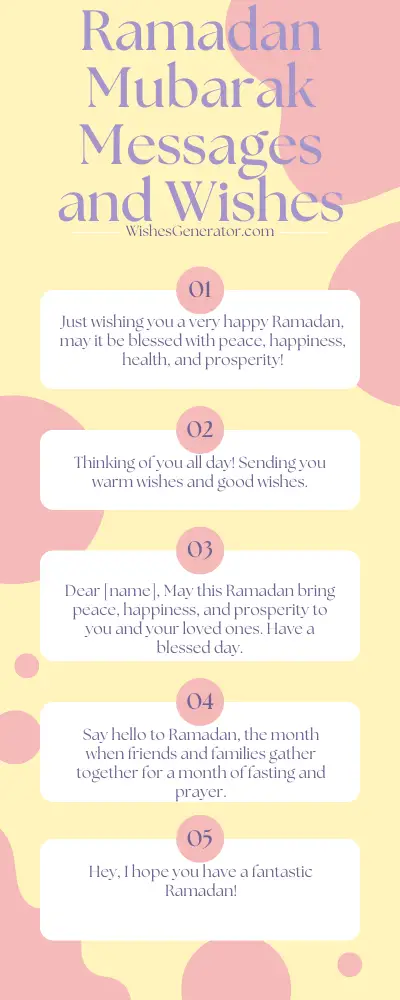 64 Ramadan Wishes - Ramadan Mubarak Messages and Wishes